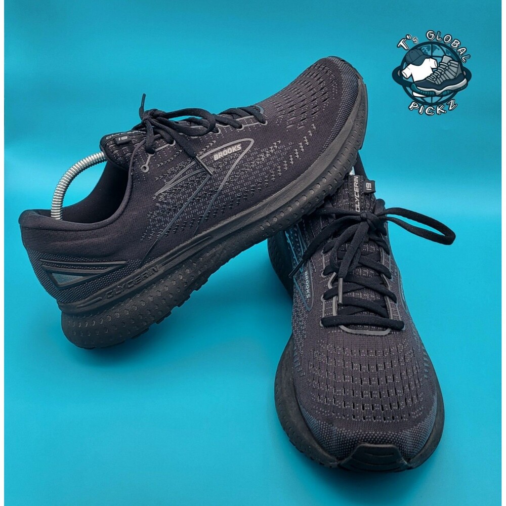 Brooks Glycerin 19 Mens Size 13 Black Running Shoes